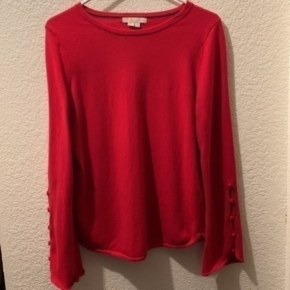 Boden red sweater